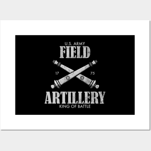 US Army Field Artillery (distressed) Posters and Art